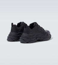 Balenciaga Triple S Sporty leather sneakers