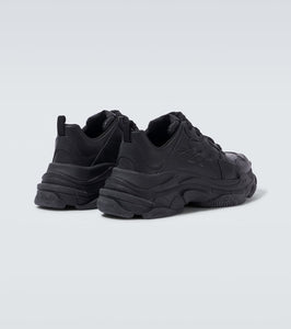Balenciaga Triple S Sporty leather sneakers