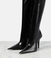 Balenciaga Witch 110 leather boots