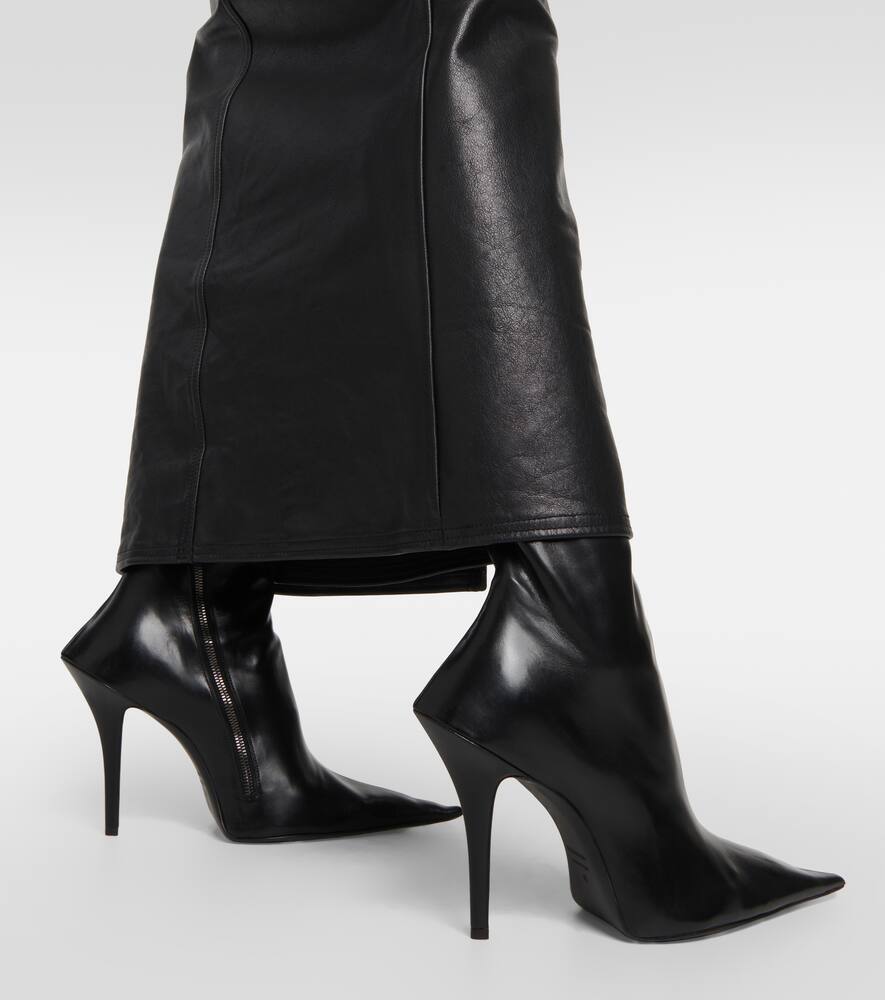 Balenciaga Witch 110 leather boots