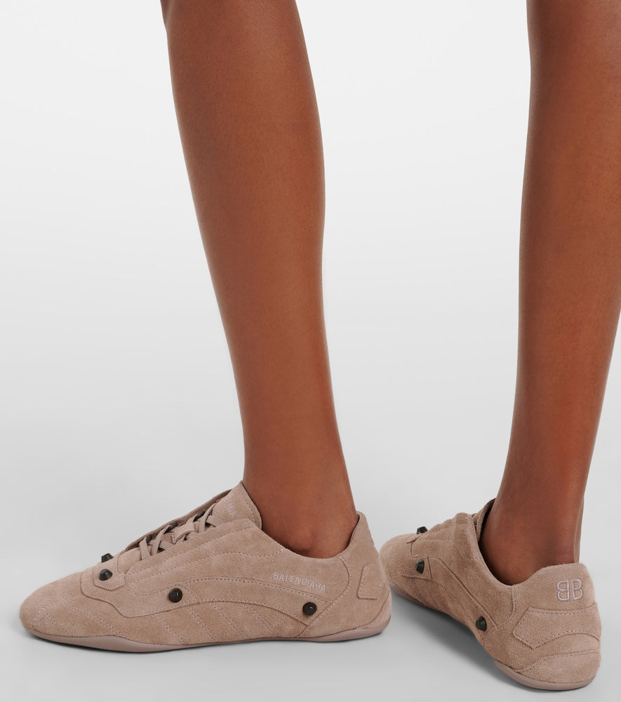 Balenciaga City suede sneakers - Beige Low-Top Sneakers