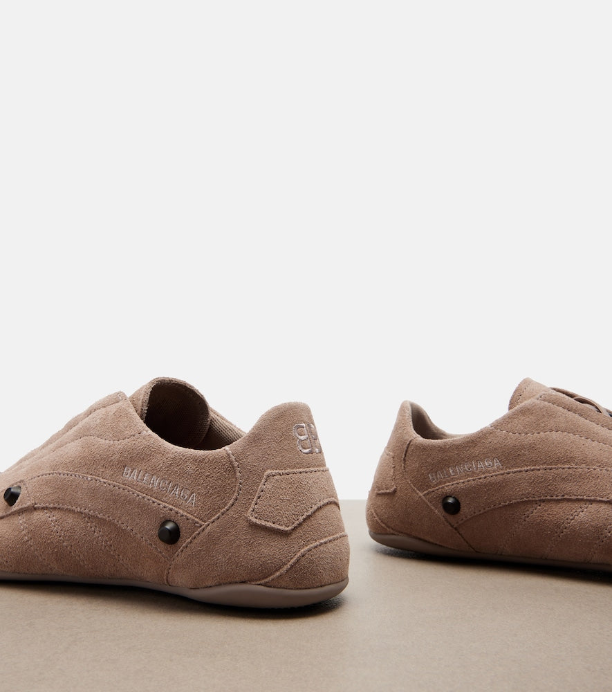 Balenciaga City suede sneakers - Beige Low-Top Sneakers