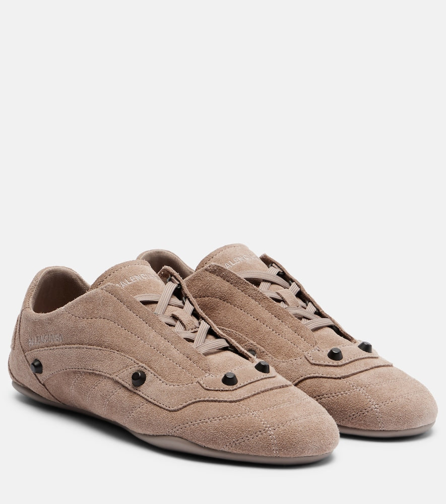 Balenciaga City suede sneakers - Beige Low-Top Sneakers