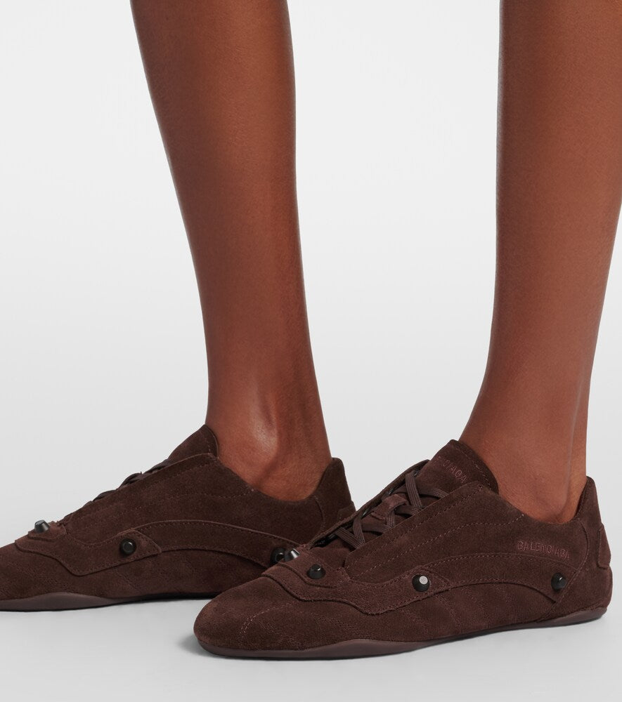 Balenciaga City suede sneakers in Brown - Low-Top Sneakers