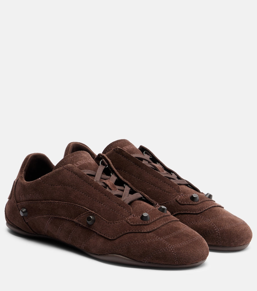Balenciaga City suede sneakers in Brown - Low-Top Sneakers