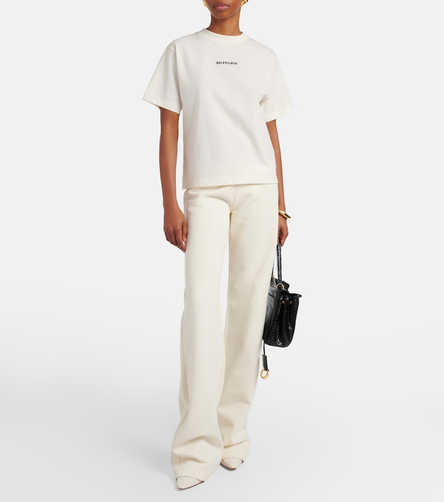 Balenciaga Duchesse leather pumps (White) - High-Heel Pumps