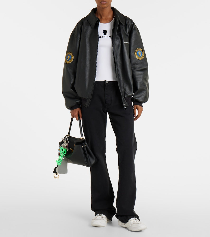 Balenciaga Hamptons 3B Sports Icon leather sneakers in White - Low-Top Sneakers