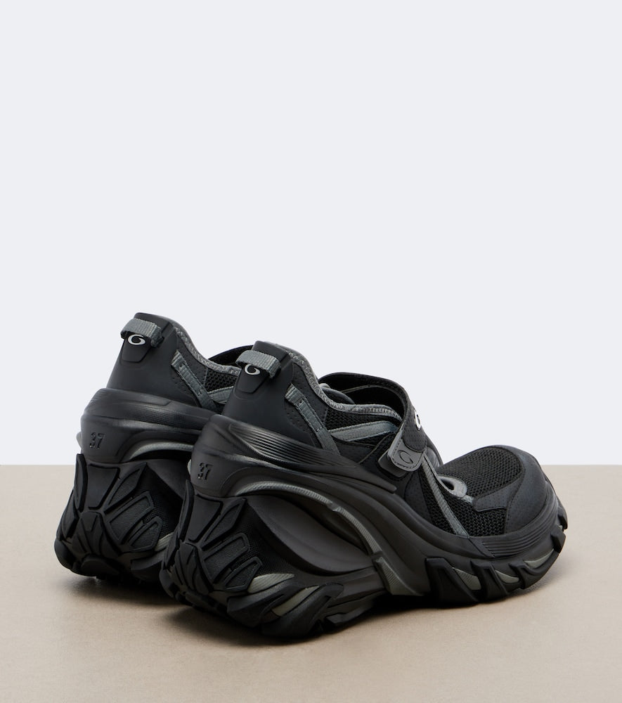 Black Balenciaga Hydra wedge sneakers - Low-Top Sneakers