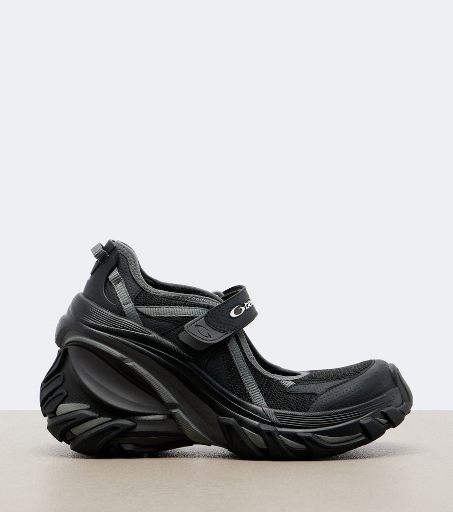 Black Balenciaga Hydra wedge sneakers - Low-Top Sneakers