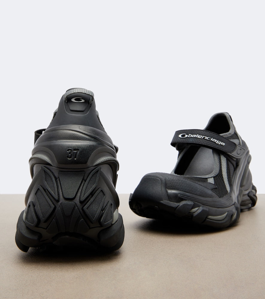 Black Balenciaga Hydra wedge sneakers - Low-Top Sneakers