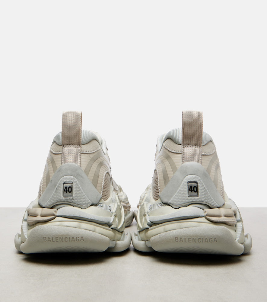 White Balenciaga Triple S 2 sneakers - Low-Top Sneakers