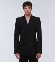 Balenciaga Wool-blend double-breasted blazer