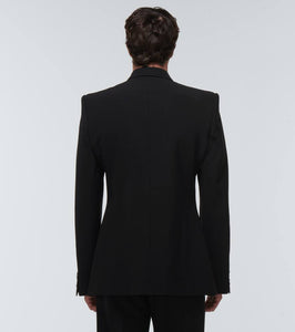 Balenciaga Wool-blend double-breasted blazer