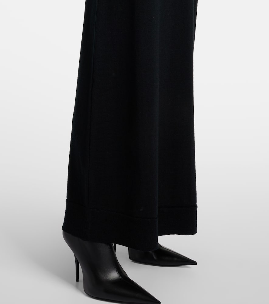 Balenciaga Wool-blend maxi dress