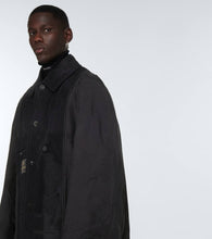 Balenciaga Wool-paneled technical jacket