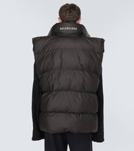Balenciaga Wrap puffer vest