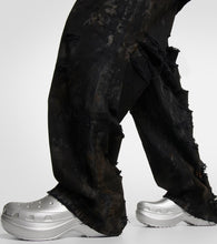 Balenciaga x Crocs platform slides