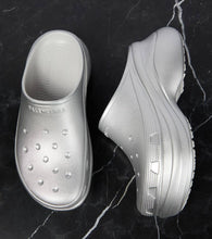 Balenciaga x Crocs platform slides