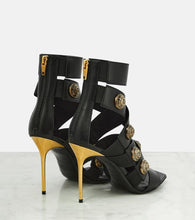 Balmain Alma embellished leather sandals