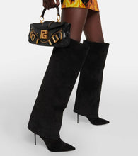 Balmain Ariel suede boots
