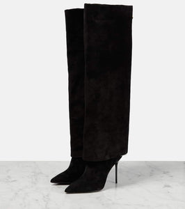 Balmain Ariel suede boots