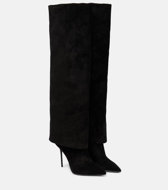Balmain Ariel suede boots