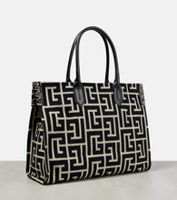 Balmain B-Army 42 jacquard tote bag