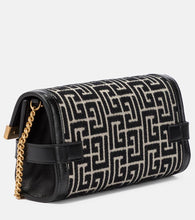 Balmain B-Buzz 23 Small jacquard crossbody bag
