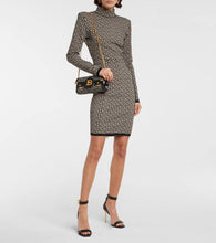 Balmain B-Buzz 23 Small jacquard crossbody bag