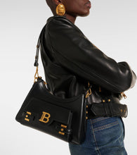 Balmain B-Buzz leather shoulder bag