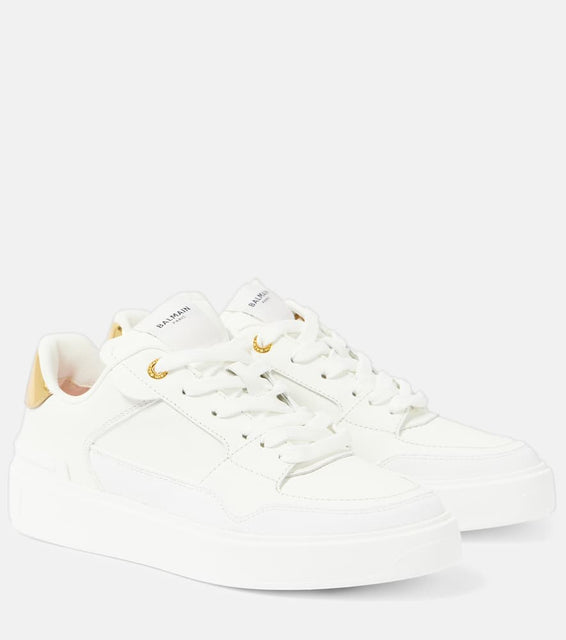 Balmain B-Court Flip leather sneakers