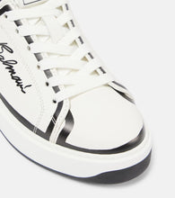 Balmain B-Court logo leather low-top sneakers