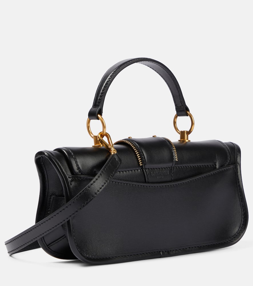 Balmain Blaze Small leather shoulder bag