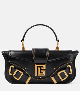 Balmain Blaze Small leather shoulder bag