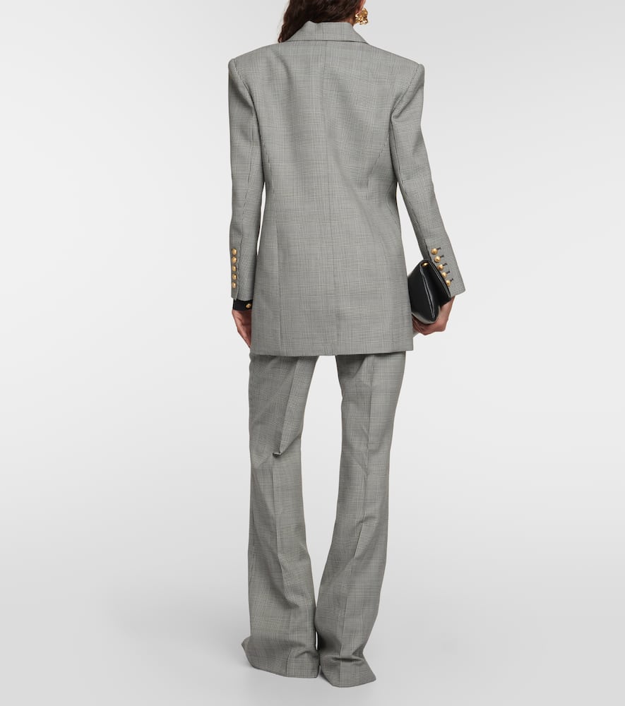 Balmain Checked wool blazer