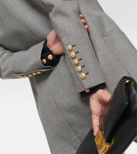 Balmain Checked wool blazer