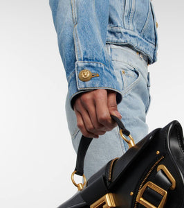 Balmain Cropped denim jacket