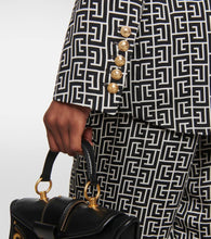 Balmain Double-breasted monogram jacket