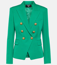 Balmain Double-breasted wool blazer