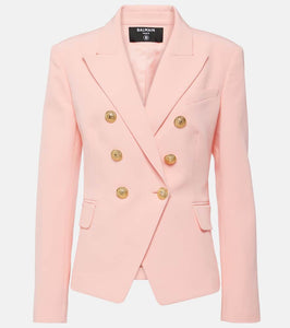 Balmain Embellished double-breasted blazer