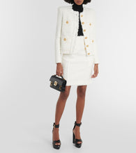 Balmain Embellished tweed jacket