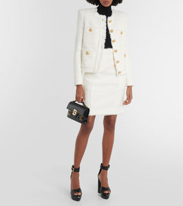 Balmain Embellished tweed jacket