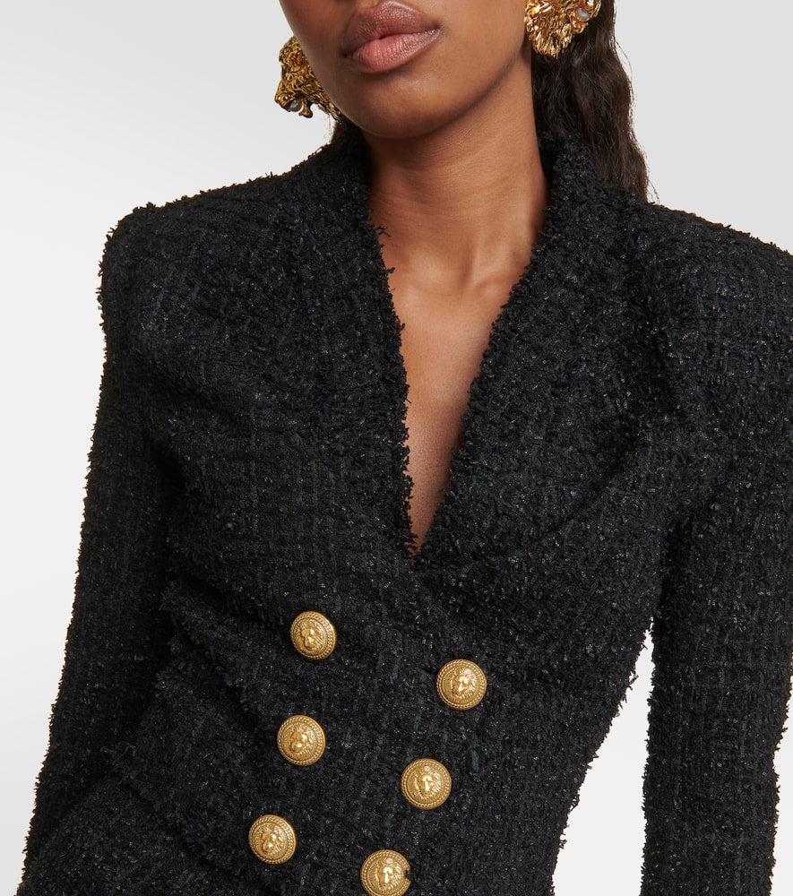 Balmain Embellished tweed jacket