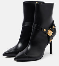 Balmain Eva leather ankle boots