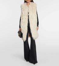 Balmain Faux fur vest