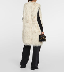 Balmain Faux fur vest