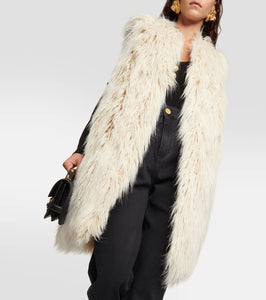 Balmain Faux fur vest