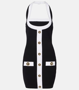 Balmain Halterneck minidress
