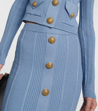 Balmain Knitted pencil skirt