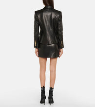 Balmain Leather blazer